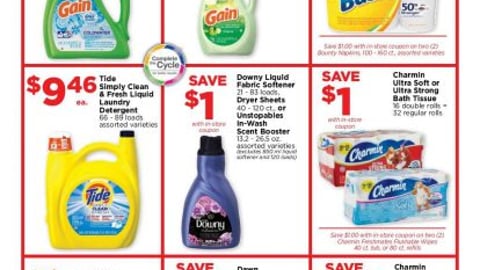 H-E-B P&G 'Savings Roundup' Feature
